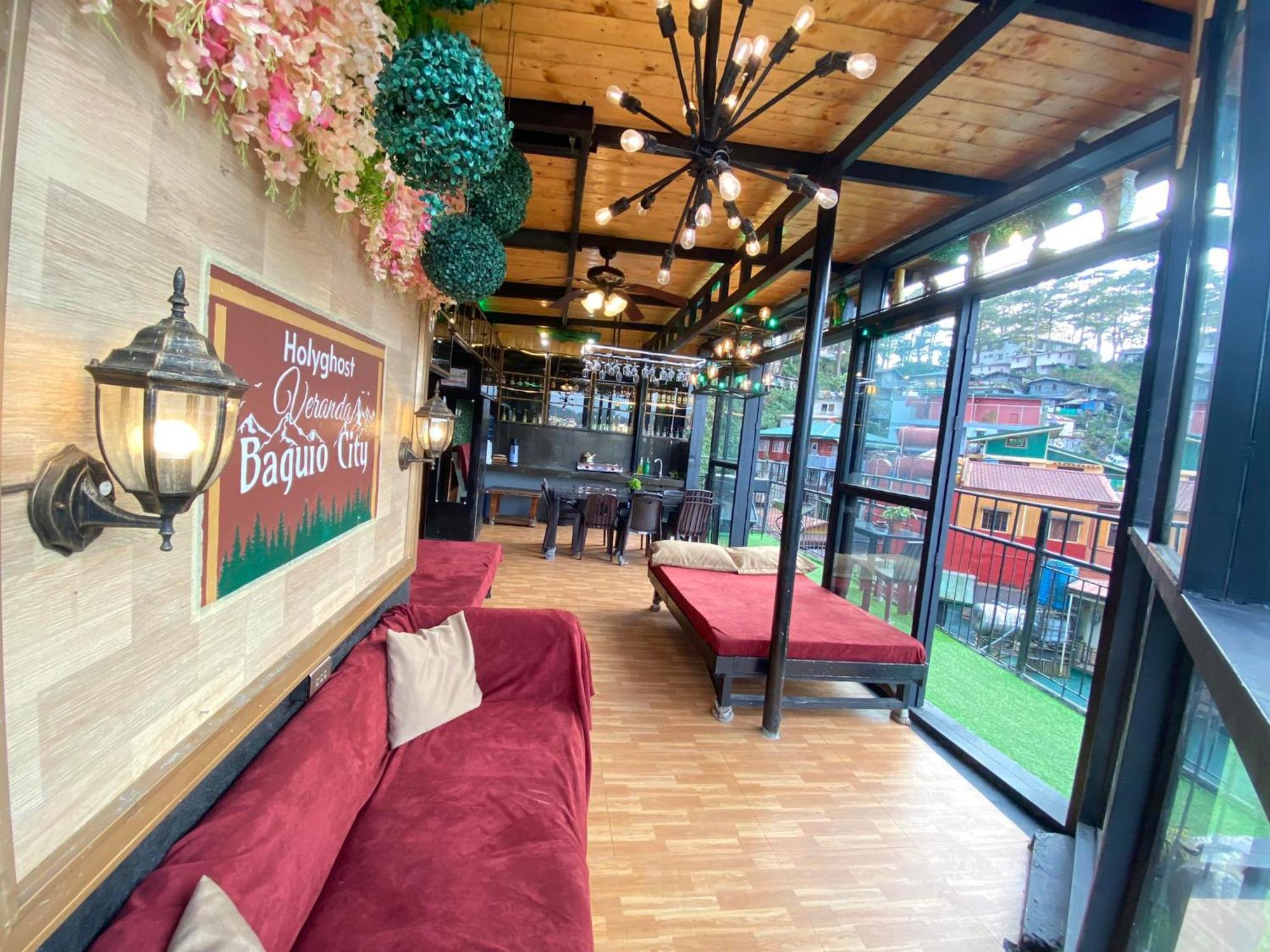 באגויו Holyghost Veranda Baguio Transient Guest House 42 Step Rooftop מראה חיצוני תמונה