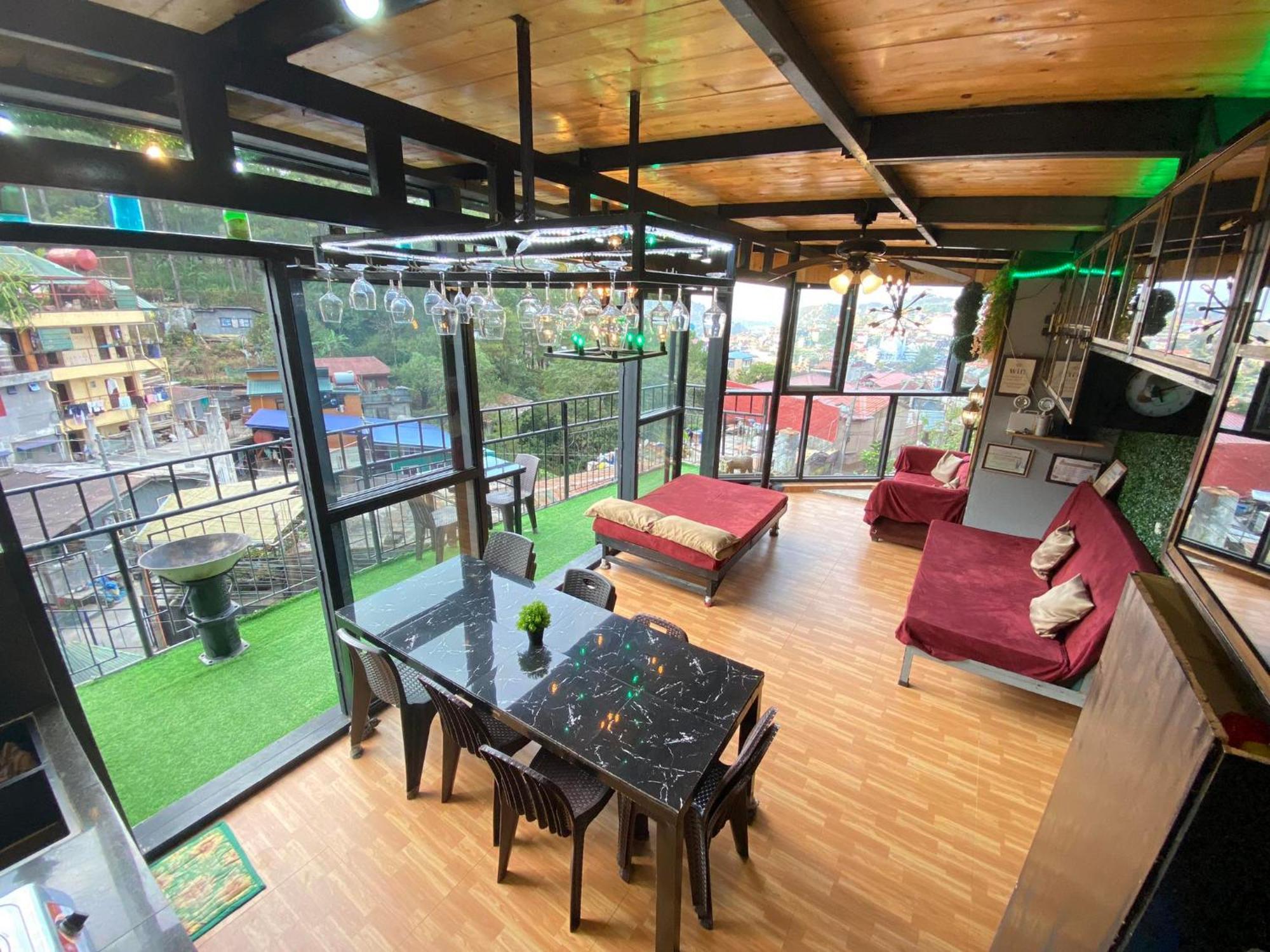 באגויו Holyghost Veranda Baguio Transient Guest House 42 Step Rooftop מראה חיצוני תמונה